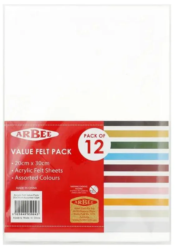  . **Pet traction rope is anti-explosion**Value Felt Pack | Pkt 12