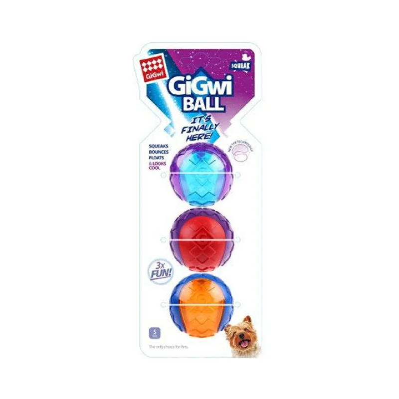 - Indoor pet toy recommendationsGiGwi Dog Toy - Original Ball Multi-Pack Small
