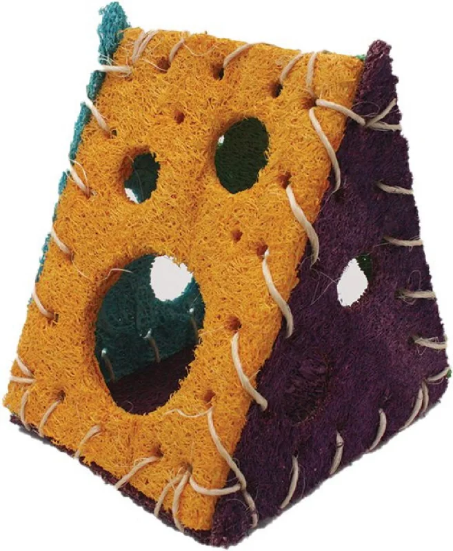 - Bird toy recommendationsA & E Nibbles Loofah Cheeze House Small Animal Toy