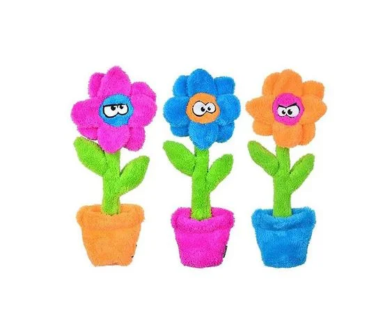 - Pet toy DIY tutorialsCycle Dog Duraplush Potted Flower Dog Toy (Assorted Colors)