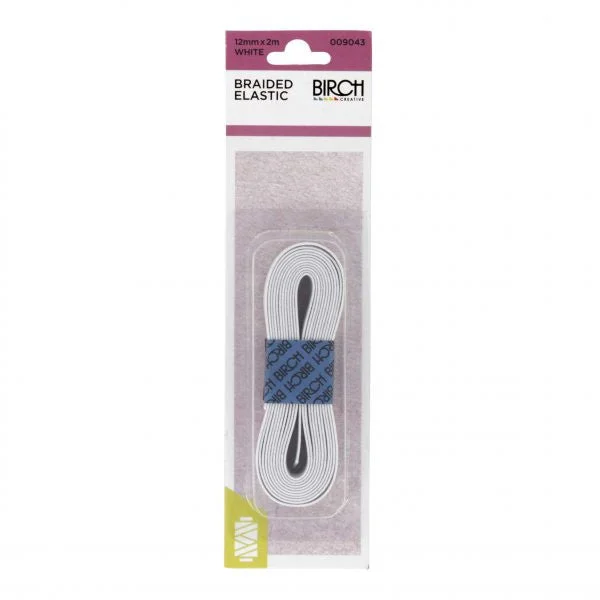  . **Pet backpack is breathable**Braided Elastic 12mm x 2m 009043