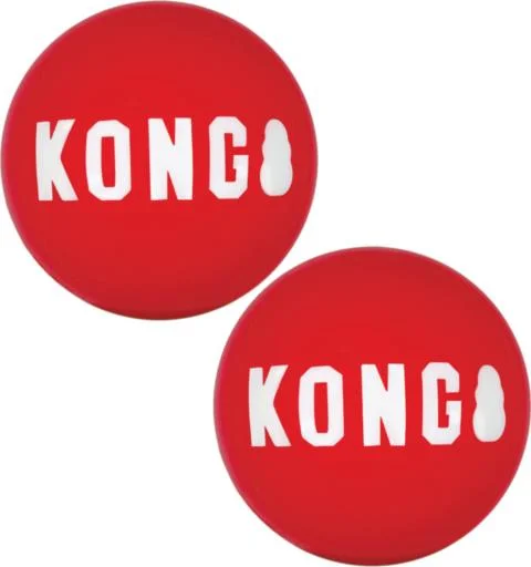 - Indoor pet toy recommendationsKONG Signature Ball Dog Toy, 2-pack