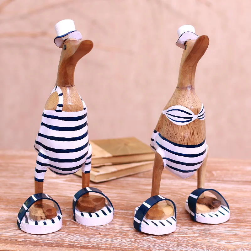 - Dog disposable foam shower gelBeachside Ducks Bamboo Root and Wood Duck Beach Goer Sculptures (Pair) - Dog disposable foam shower gelBeachside Ducks Bamboo Root and Wood Duck Beach Goer Sculptures (Pair)