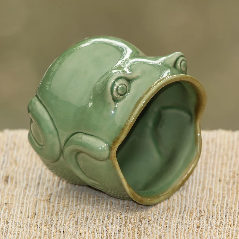 - Deodorizing cat litter tofu litterOpera Frog Handcrafted Frog Shaped Glazed Ceramic Salt Cellar - Deodorizing cat litter tofu litterOpera Frog Handcrafted Frog Shaped Glazed Ceramic Salt Cellar
