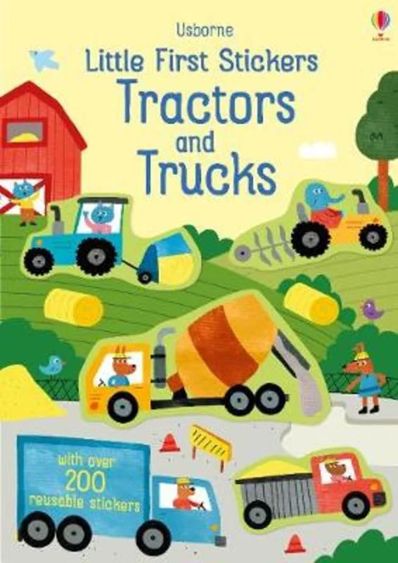 - ​​Pet toys under    yuanLittle First Stickers Tractors and Trucks