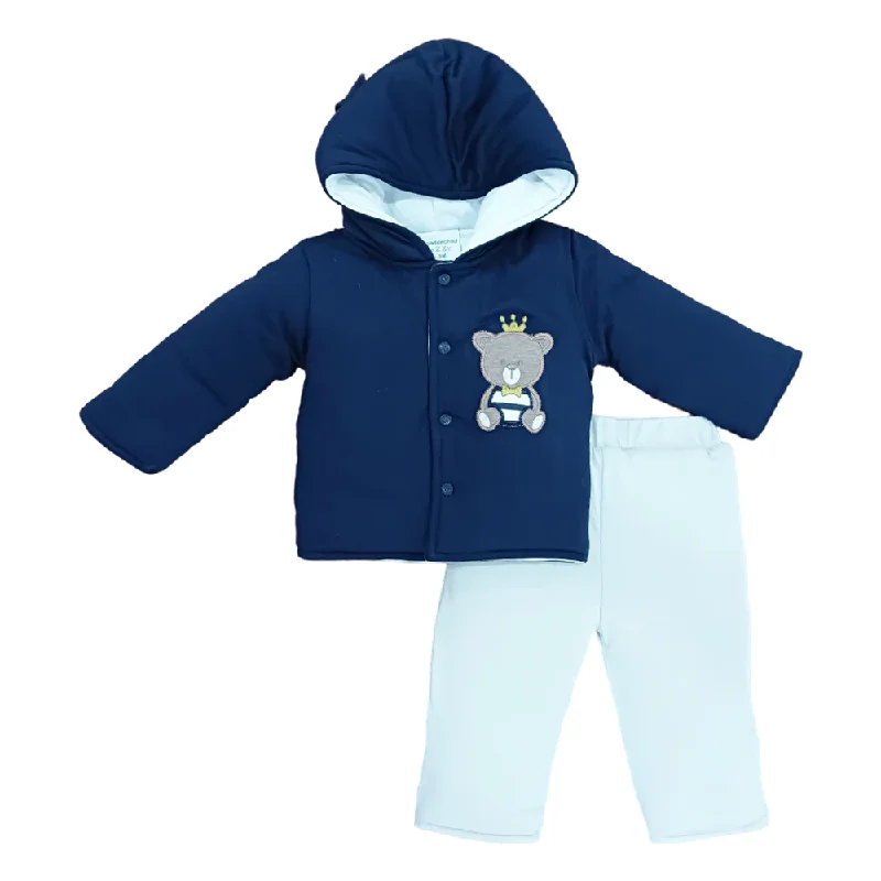 - Pet fence foldable indoorBOYS L/S 2PC QUILTED PAJAMA SUIT HOODED MZW-24 0-3M 241-011 - Pet fence foldable indoorBOYS L/S 2PC QUILTED PAJAMA SUIT HOODED MZW-24 0-3M 241-011
