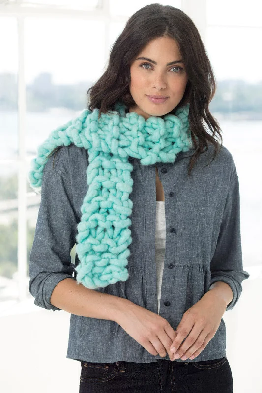 - Pet tear stain cleaning wipesNeck's Best Thing Knit Scarf - Blue