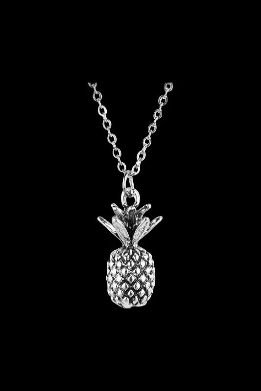 - Organic cotton dog bibsSilver Pineapple Charm Necklace - Bulk 12 Pack
