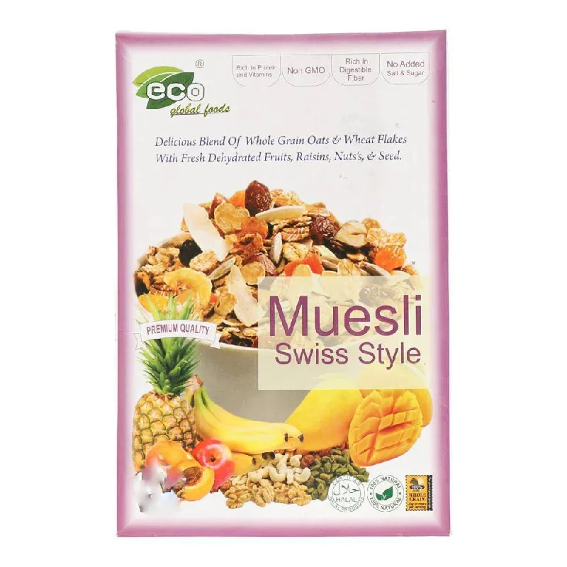 - Air box TSA certified check-inECO MUESLI SWISS STYLE BOX 500GM