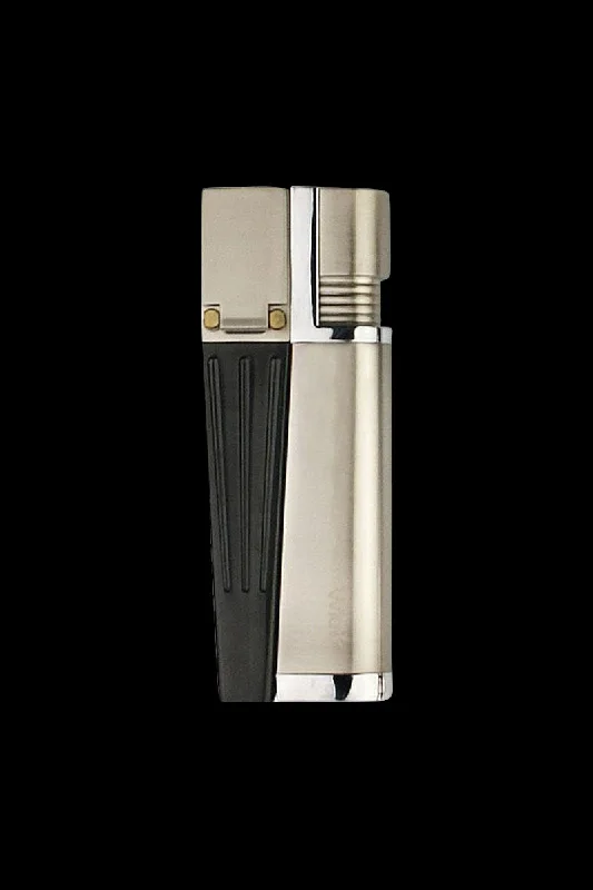 ---Wickie All-In-One Folding Pipe Lighter in Gun Metal