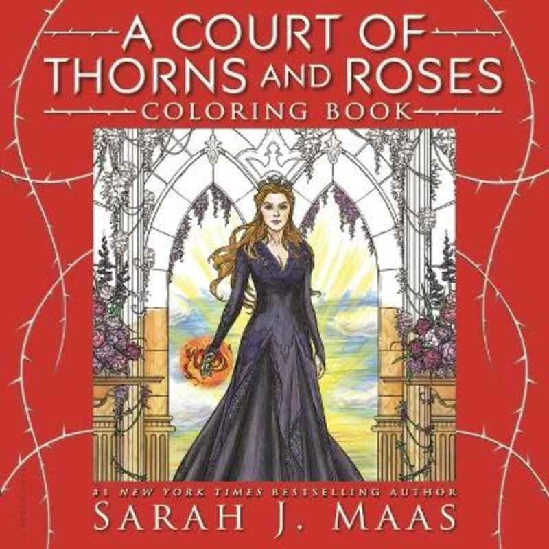  -Non-contact cat thermometerA Court of Thorns and Roses Coloring Book