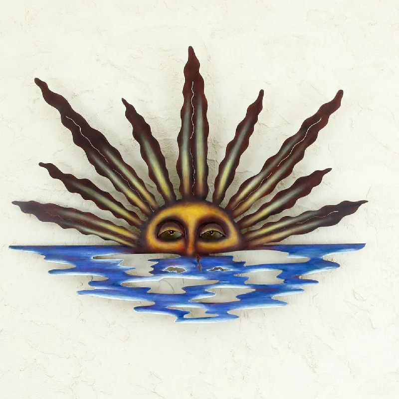 - Cat nail clippers with LED lightsSunset in Sayulita Artisan Crafted Mexican Sun and Moon Steel Wall Art - Cat nail clippers with LED lightsSunset in Sayulita Artisan Crafted Mexican Sun and Moon Steel Wall Art