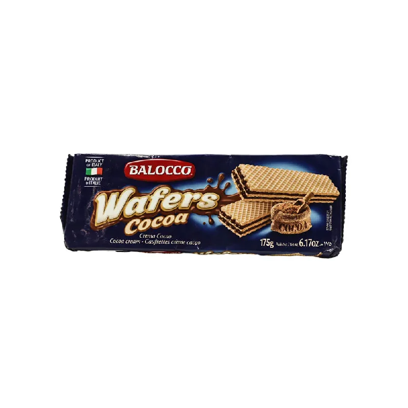 ---BALOCCO SNACK WAFER CACAO 175 GM