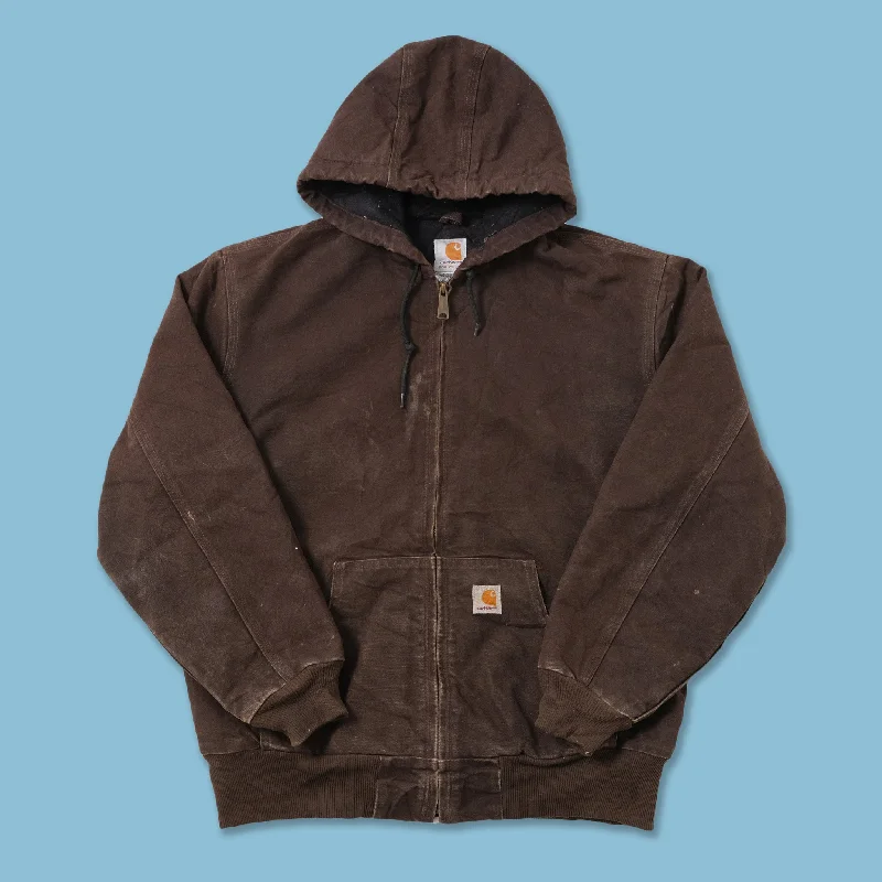 - Winter dog thick down jacketVintage Carhartt Hooded Work Jacket Medium
