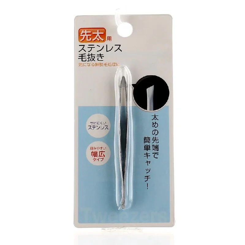 - Chinchilla cooling ice nest ceramic plateTweezers (SS/Wide* Thick Tip/SL/8.8cm)