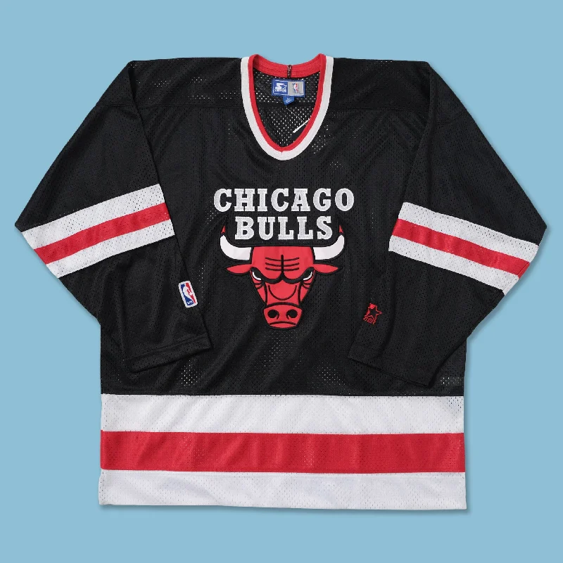 - Dog heart rate monitoring collarVintage DS Starter Chicago Bulls Hockey Jersey Large - Dog heart rate monitoring collarVintage DS Starter Chicago Bulls Hockey Jersey Large