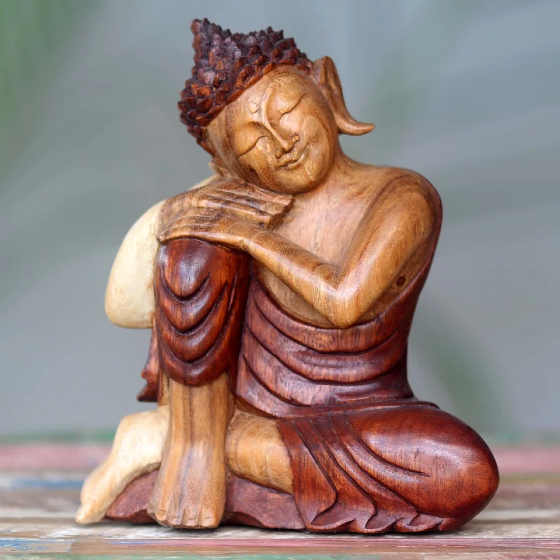 -Anti-slip claw protection raincoat FOR dogsBuddha Asleep Balinese Peaceful Buddha Sculpture Carved by Hand -Anti-slip claw protection raincoat FOR dogsBuddha Asleep Balinese Peaceful Buddha Sculpture Carved by Hand