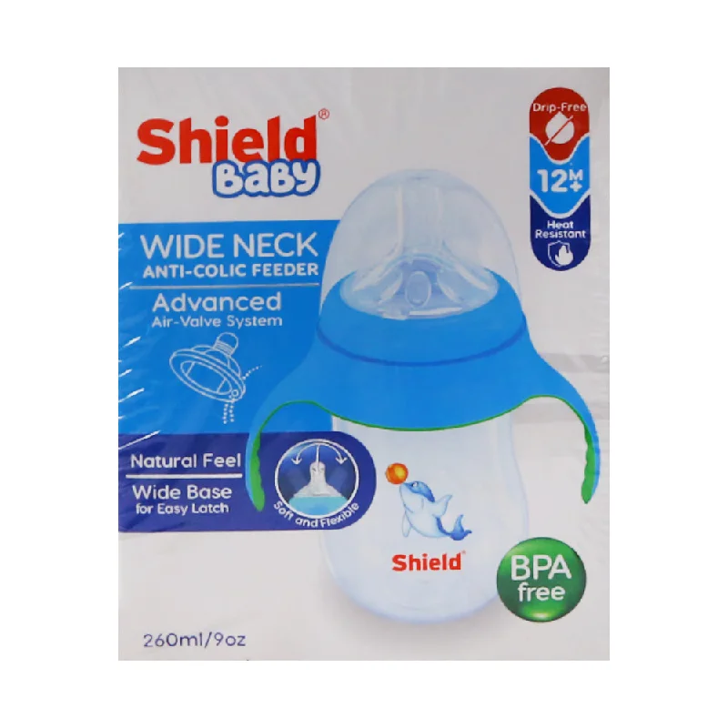 - Pet monitor with cameraSHIELD BABY FEEDER WIDE NECK ANTI COLIC 260 ML