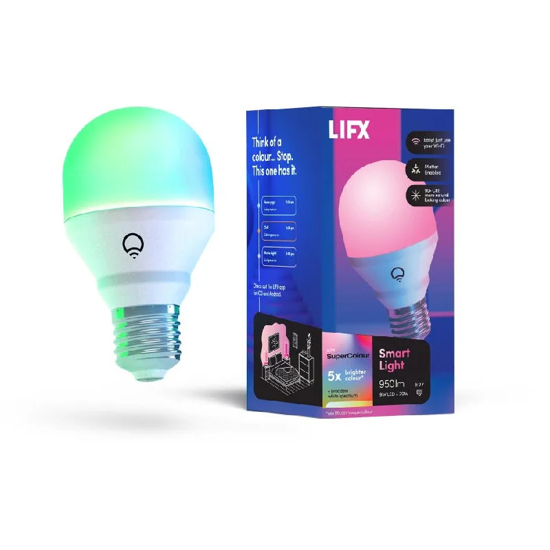 - Pet smart GPS locatorLIFX Colour 950lm E27 Edison Screw Smart Bulb