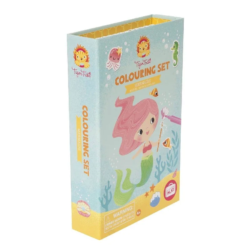 ---Colouring Set - Mermaids