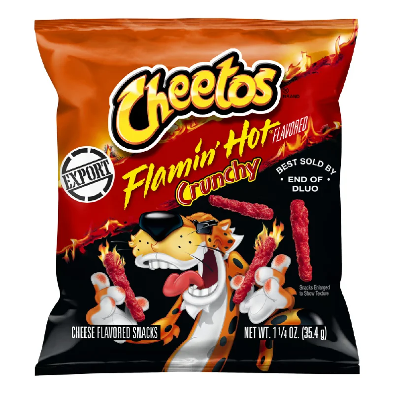 - Pet stroller can be taken on the planeCHEETOS CHRUNCHY FLAMIN HOT 35.4 GM