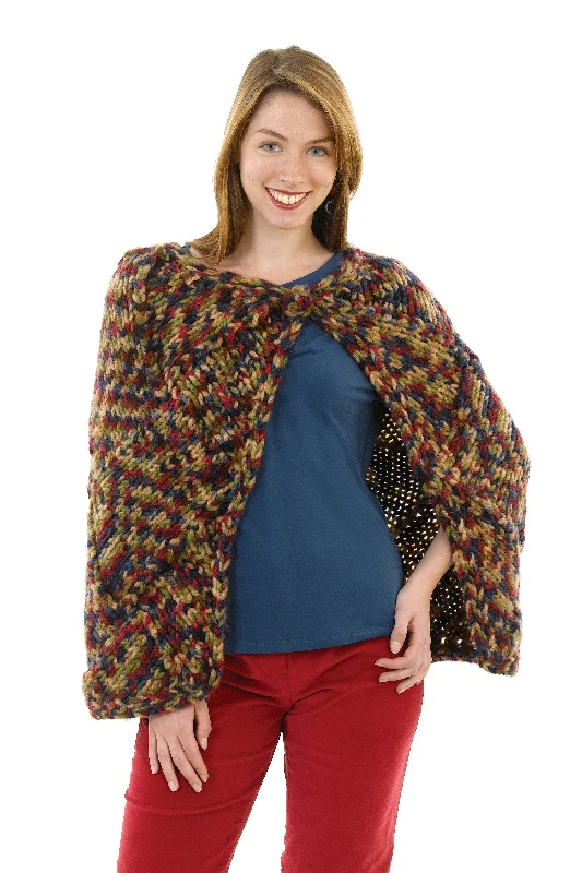 - Pet monitor with cameraKnit 'Woven' Capelet