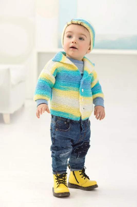 - Parrot climbing and standing wooden frameBrooklyn Boy's Cardi And Hat (Knit)