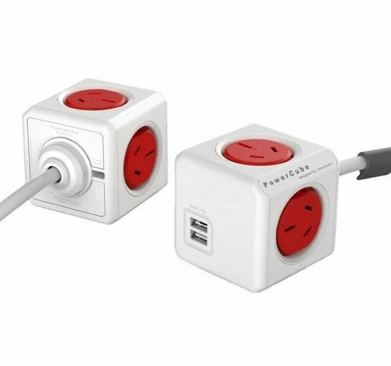 - Rabbit grass rack to prevent waste food boxAllocacoc Powercube Extended 4 Outlets with 2 USB - 3m (Red) - Rabbit grass rack to prevent waste food boxAllocacoc Powercube Extended 4 Outlets with 2 USB - 3m (Red)