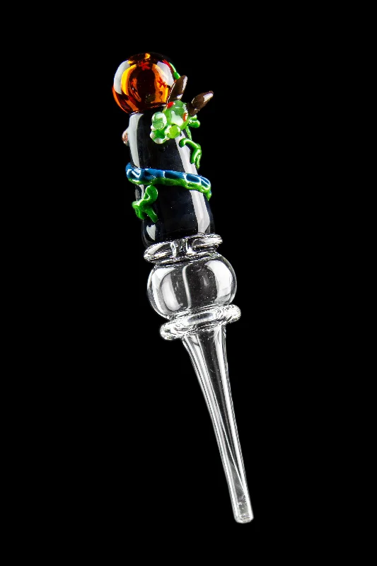- ​​Pet toys under    yuanEmpire Glassworks Dragon Honey Straw - 5"