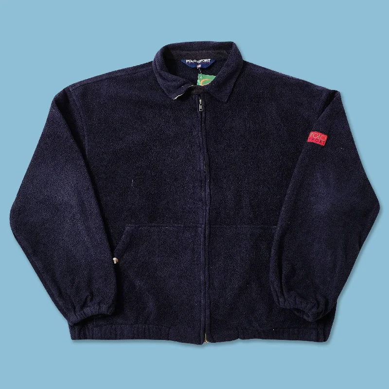 - Pregnant cat delivery room warming boxVintage Polo Sport Fleece Jacket Large