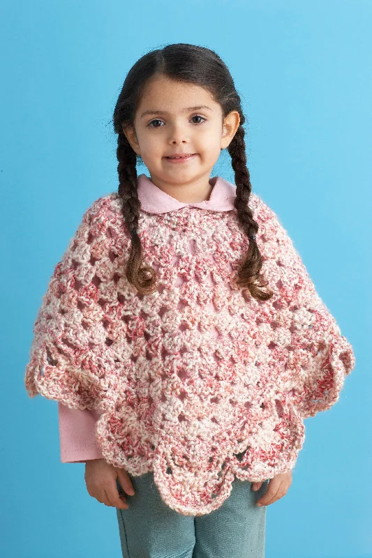 - Foldable and portable cat bagEndearing Girls Poncho Pattern (Crochet)
