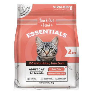 - ​​Pet toys under    yuanBark Out Loud Essentials Real Fish Adult Cat Dry Food