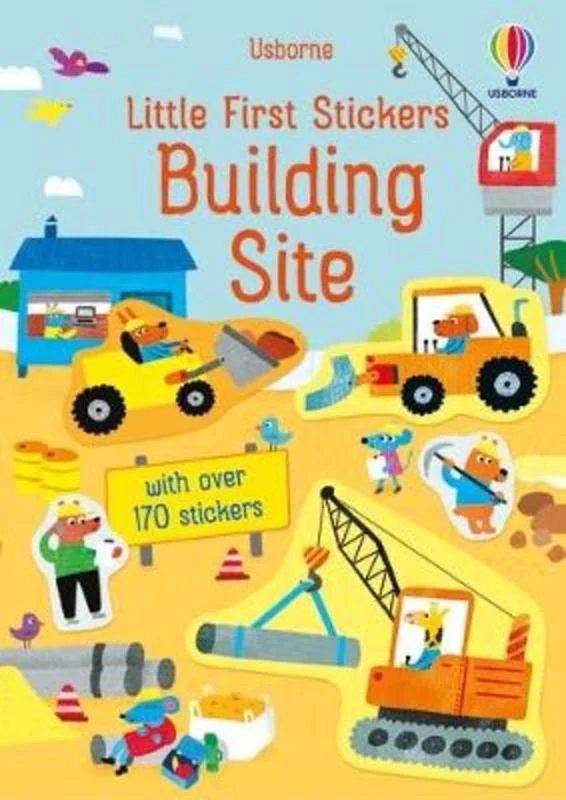 - Solid wood cat climbing frame customizedLittle First Stickers Building Site