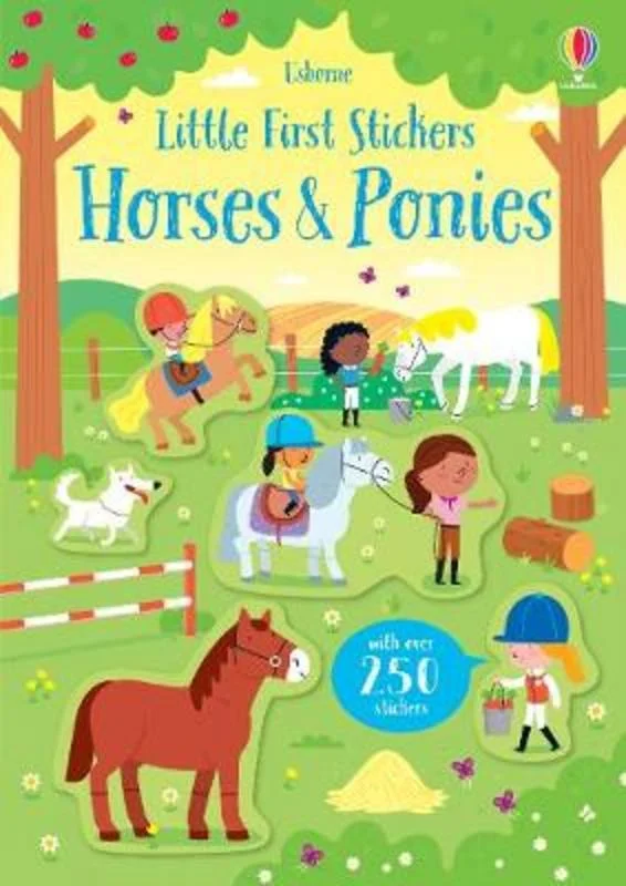 - Organic cotton dog bibsLittle First Stickers Horses and Ponies