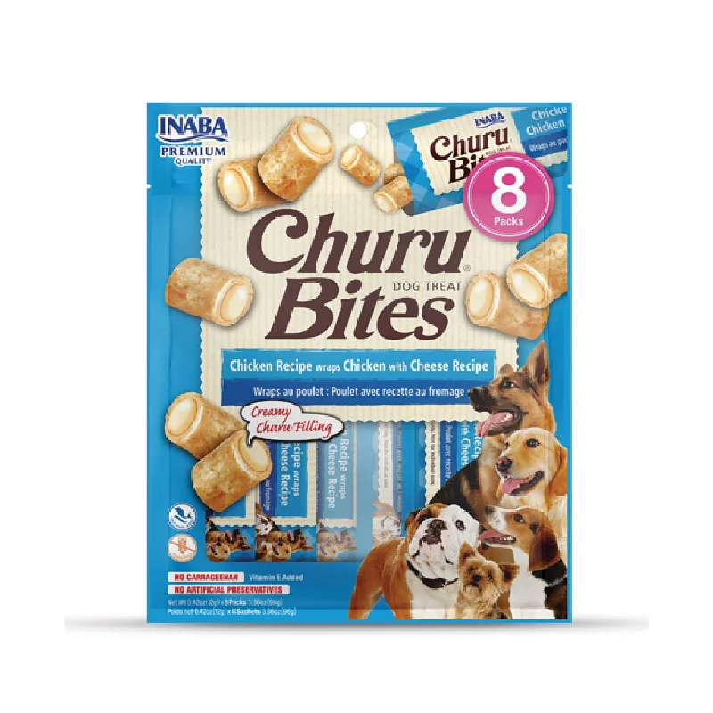 - Special food for senior dogsInaba Dog Churu Bites Chicken with Cheese