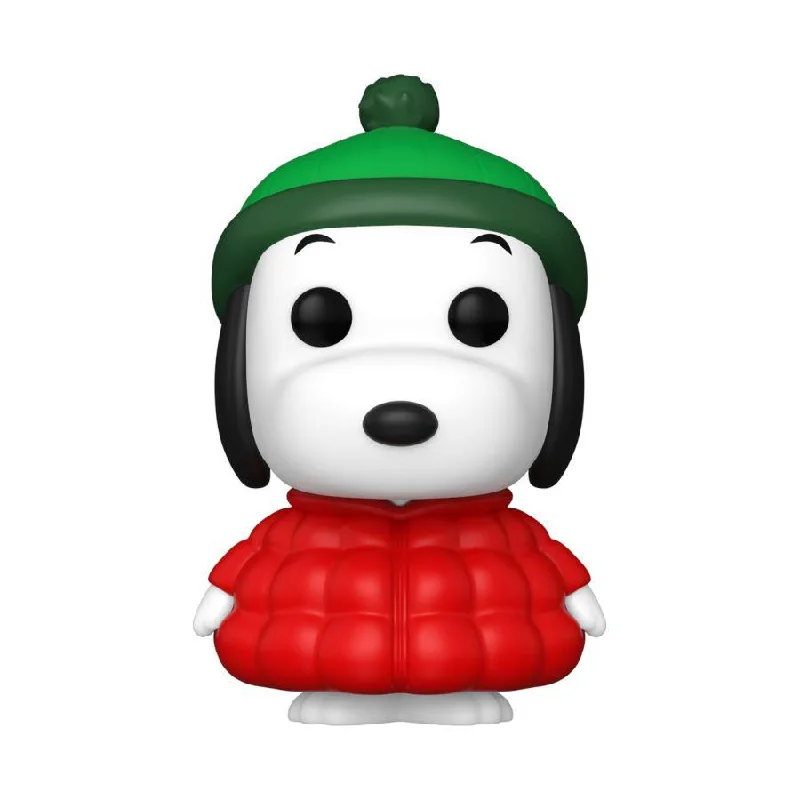 - Remote interactive pet feederPeanuts - Snoopy in Coat Pop! Vinyl