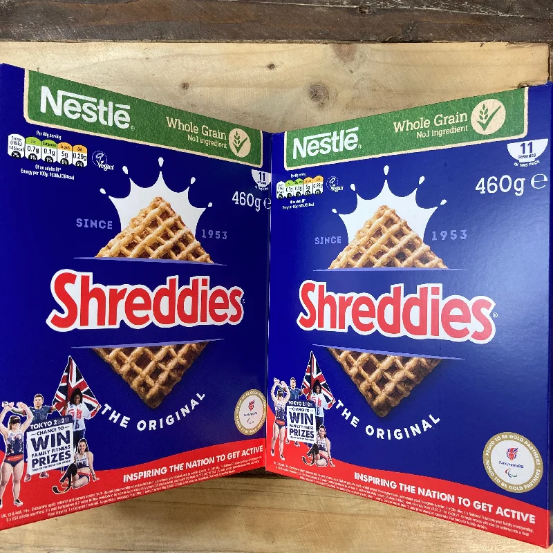 Pet Products2x Nestle Shreddies Original Cereal (2x460g)