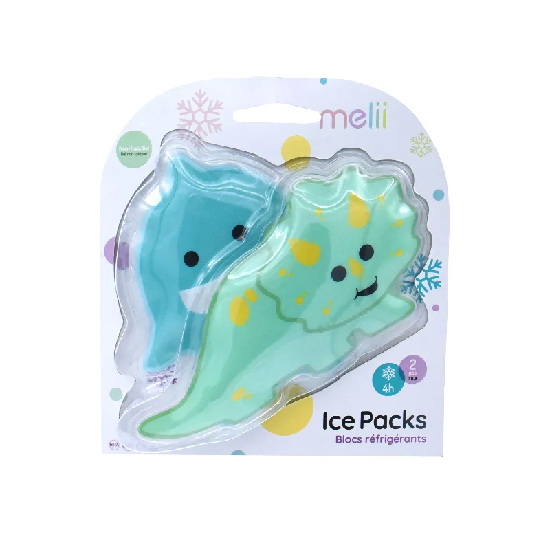 - Teething and chewing toys for puppiesMelii Gel Ice 2 Pack - Dino + Shark
