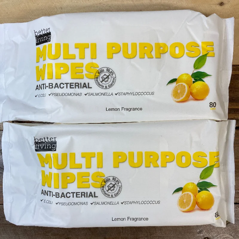 - Natural latex pet mattress160x Multipurpose Lemon Antibacterial Wipes (2 Packs of 80) - Natural latex pet mattress160x Multipurpose Lemon Antibacterial Wipes (2 Packs of 80)