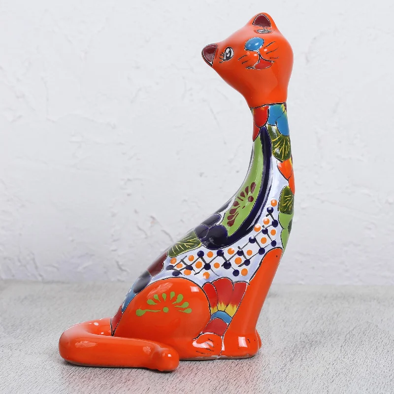- Cat hair ball removal and hair removal creamRegal Cat Hand-Painted Ceramic Cat Sculpture from Mexico - Cat hair ball removal and hair removal creamRegal Cat Hand-Painted Ceramic Cat Sculpture from Mexico