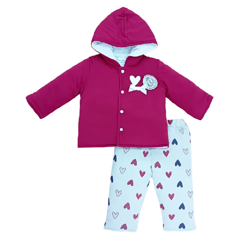 - Remote interactive pet feederGIRLS L/S 2PC QUILTED PAJAMA SUIT HOODED MZW-24 0-3M 029