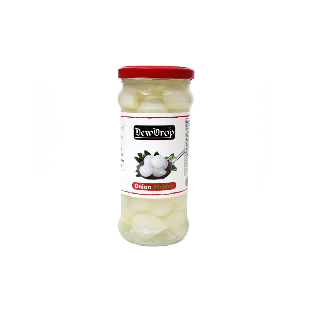 - Rabbit grass rack to prevent waste food boxDEW DROP PICKLE ONION 370 GM