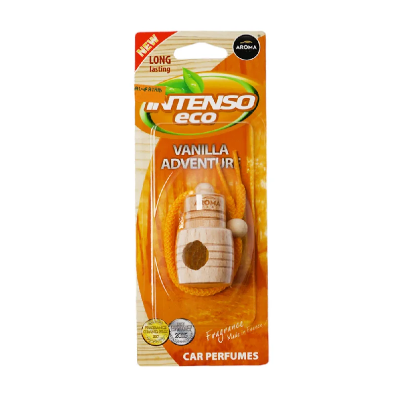 - Foldable and portable cat bagAROMA CAR AIR FRESHENER INTENSO ECO VANILLA ADVENTURE 4ML - Foldable and portable cat bagAROMA CAR AIR FRESHENER INTENSO ECO VANILLA ADVENTURE 4ML