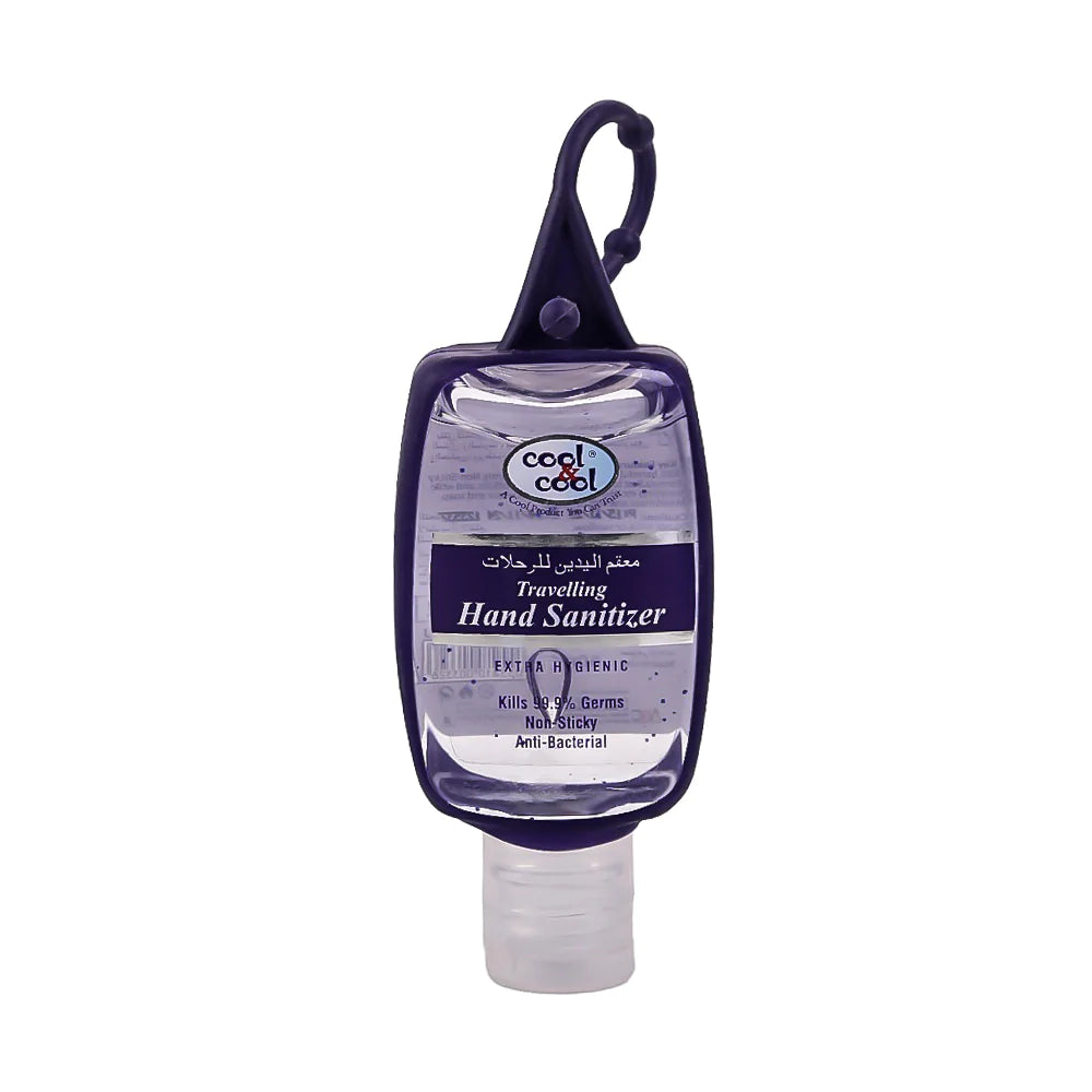 ---COOL & COOL HAND SANITIZER TRAVELING WITH JACKET 60 ML