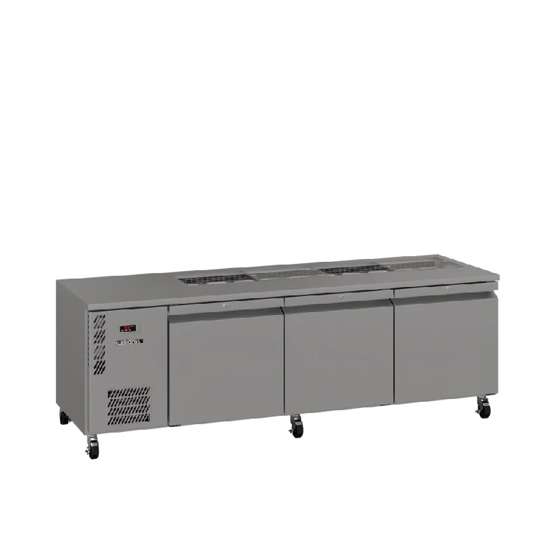 - Chinchilla cooling ice nest ceramic plateWilliams Emerald - Three Door Stainless Steel Under Counter Refrigerator With Blown Air Well - Chinchilla cooling ice nest ceramic plateWilliams Emerald - Three Door Stainless Steel Under Counter Refrigerator With Blown Air Well