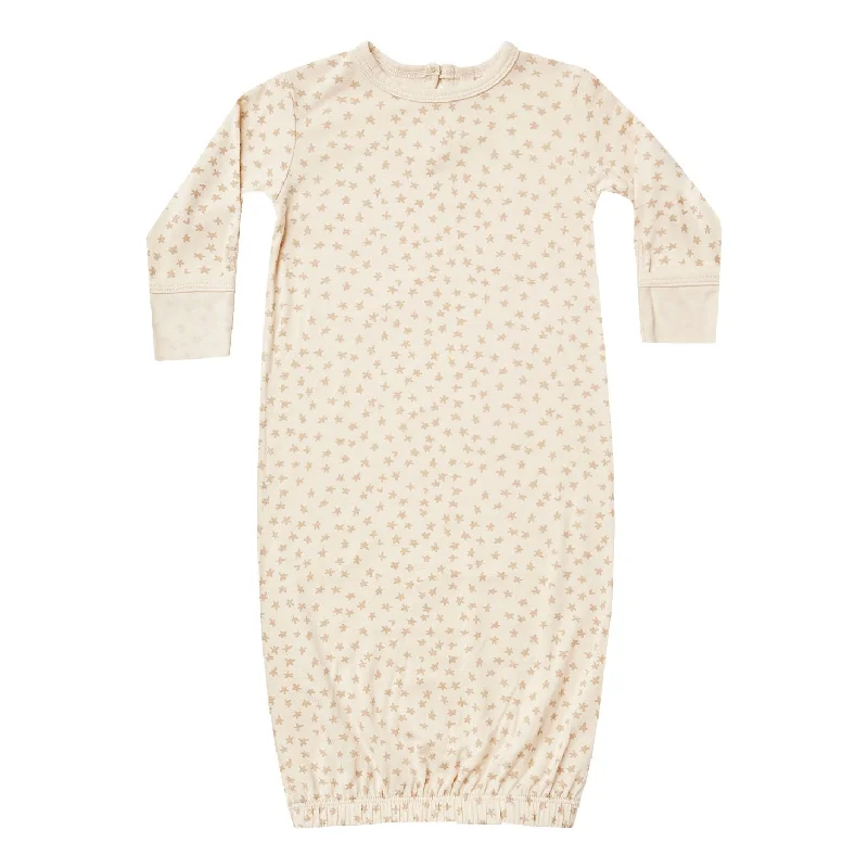 Quincy Mae Bamboo Baby Gown-Scatter