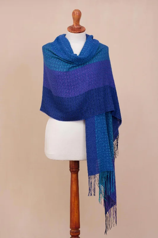 - Degradable pet feces bagSerene Glory Hand Woven Striped Alpaca Blend Shawl from Peru - Degradable pet feces bagSerene Glory Hand Woven Striped Alpaca Blend Shawl from Peru