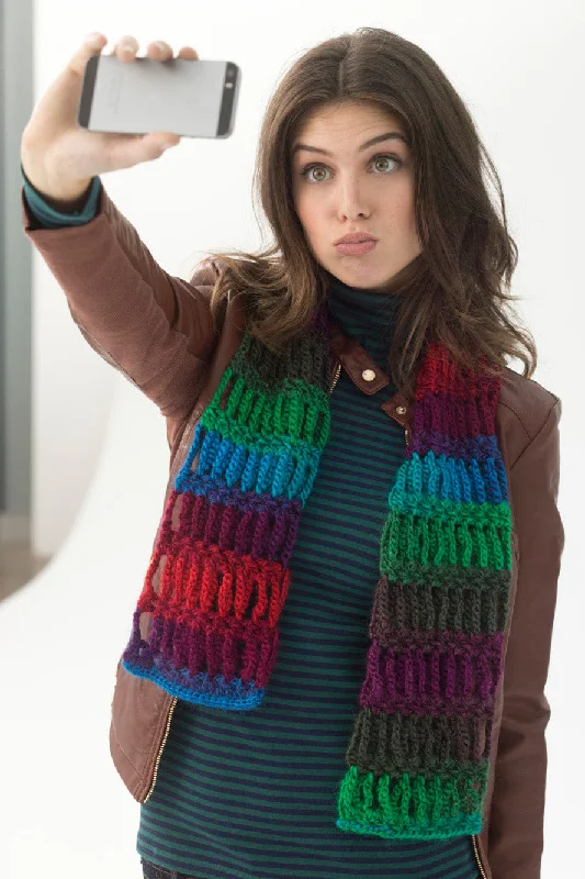 ---Grandma's Apple Pie #Scarfie (Crochet)
