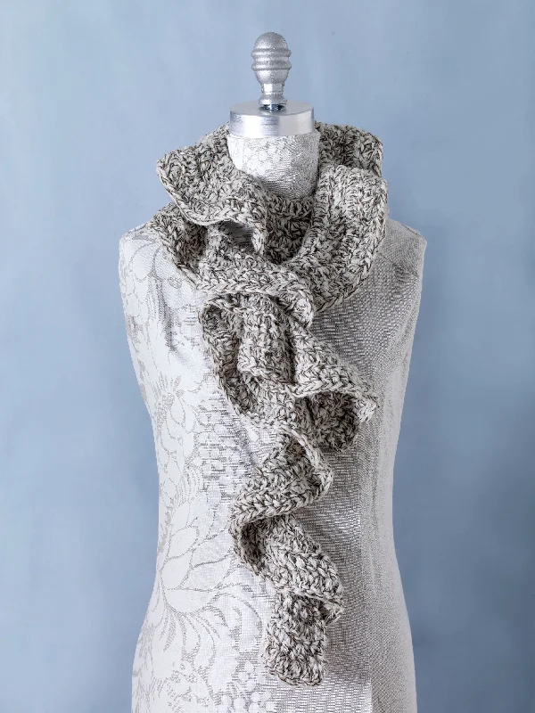 ---Cloud Cascade Scarf (Crochet)