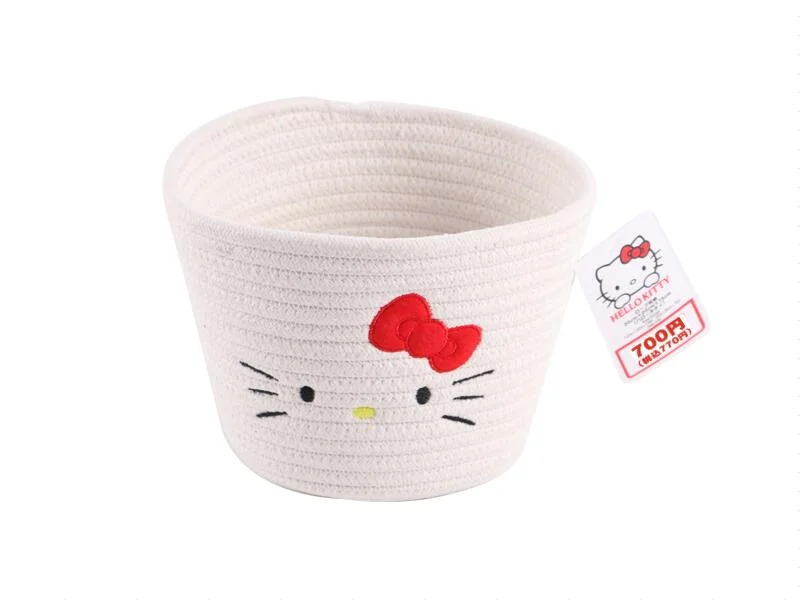  -Anti-scratch sofa protective coverRope Storage 26cm x 26cm x 23cm Hello Kitty